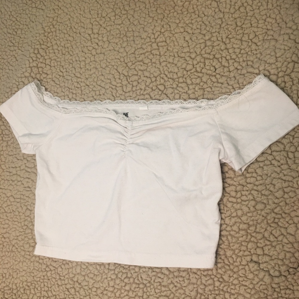 PacSun off-shoulder crop top